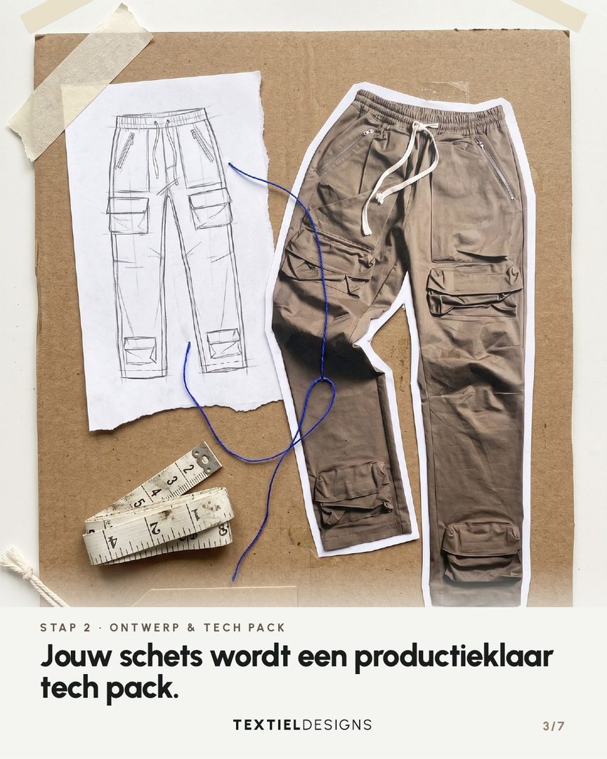 Textiel Designs carousel 'Productieproces', slide 3 of 7