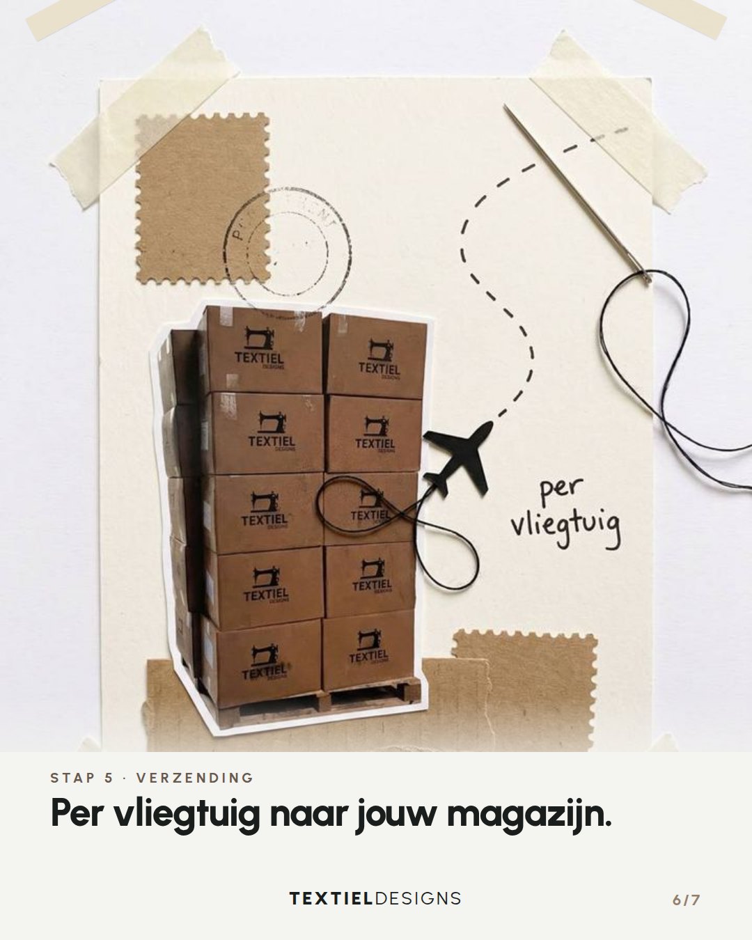 Textiel Designs carousel 'Productieproces', slide 6 of 7