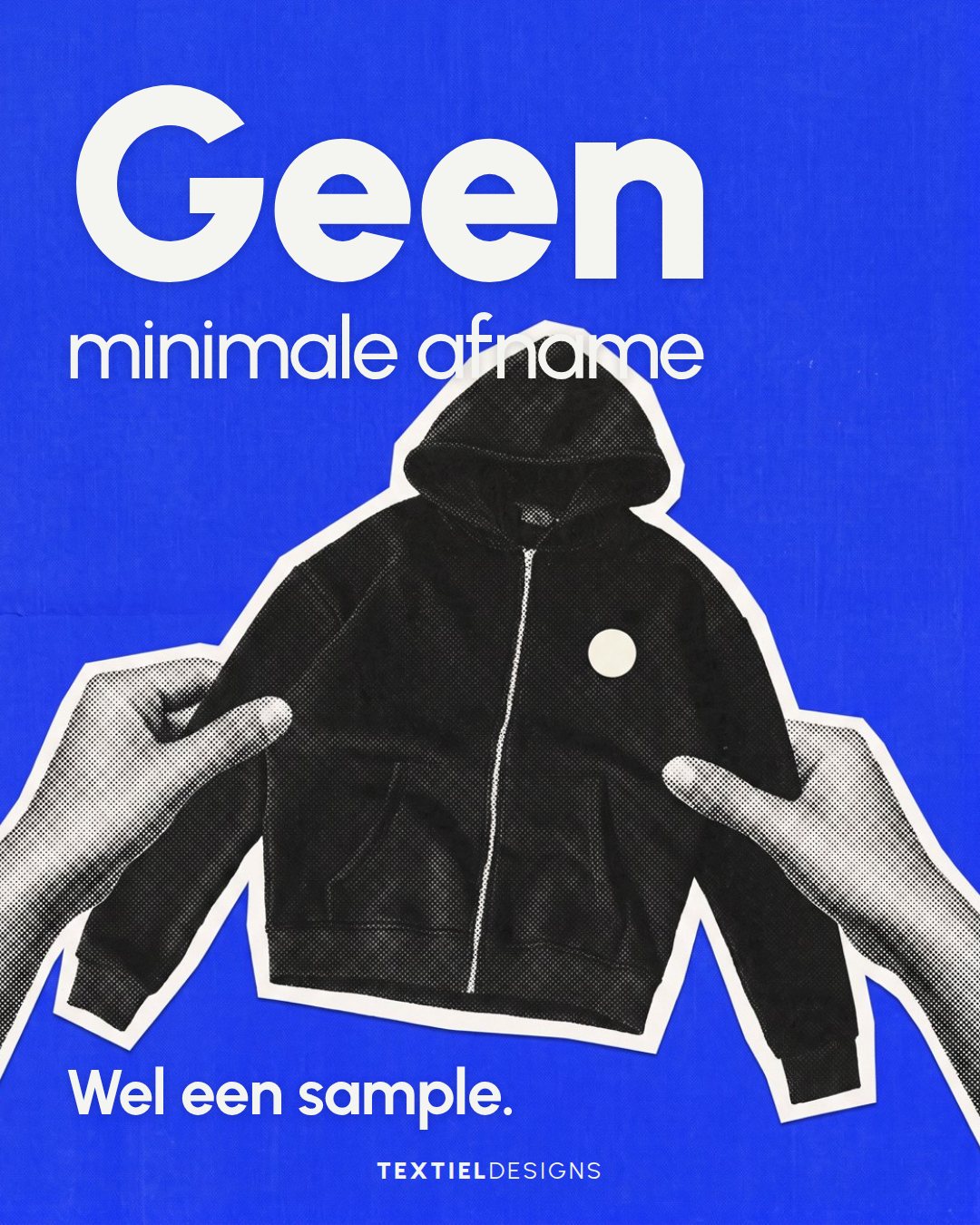 Cobalt post: 'Geen minimale afname. Wel een sample.'