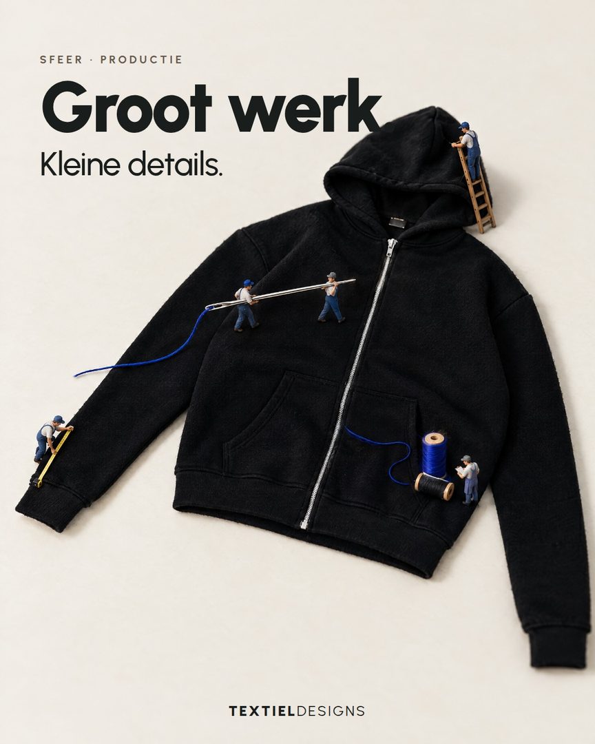 Textiel Designs Instagram post: Big work, small details